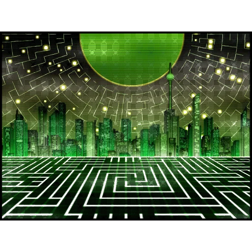 Enigma by CyberSea x Vivid Gallery x OnChainMonkey® #109