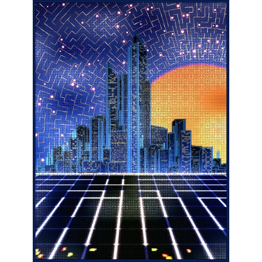 Enigma by CyberSea x Vivid Gallery x OnChainMonkey® #113