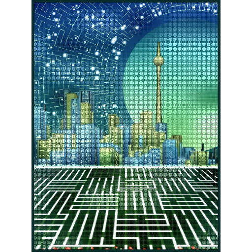 Enigma by CyberSea x Vivid Gallery x OnChainMonkey® #124