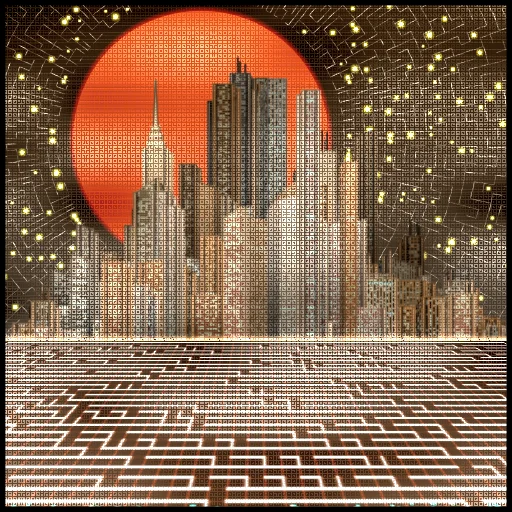 Enigma by CyberSea x Vivid Gallery x OnChainMonkey® #177