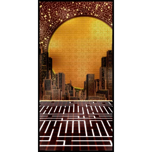 Enigma by CyberSea x Vivid Gallery x OnChainMonkey® #195