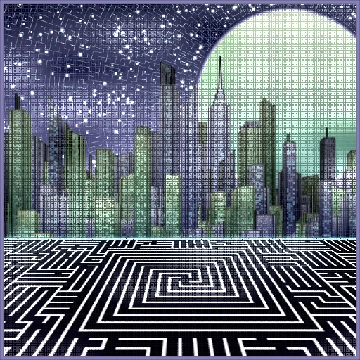 Enigma by CyberSea x Vivid Gallery x OnChainMonkey® #240