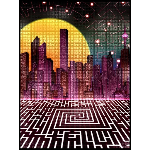 Enigma by CyberSea x Vivid Gallery x OnChainMonkey® #381