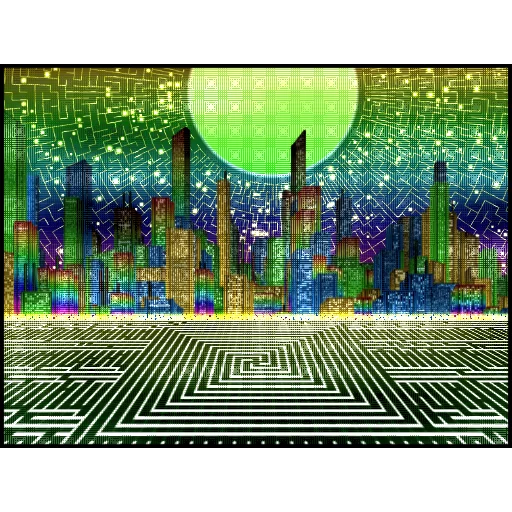 Enigma by CyberSea x Vivid Gallery x OnChainMonkey® #421