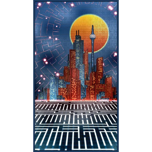 Enigma by CyberSea x Vivid Gallery x OnChainMonkey® #424