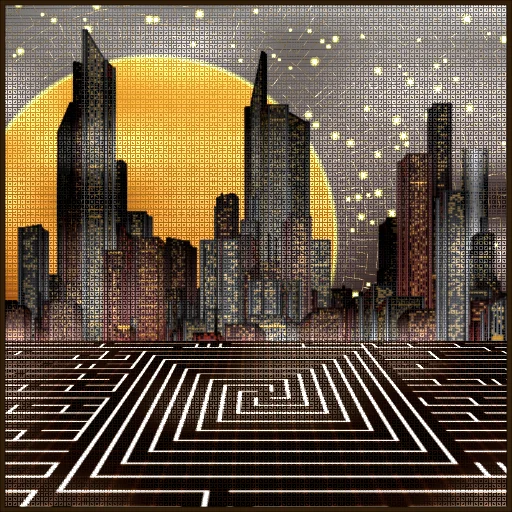 Enigma by CyberSea x Vivid Gallery x OnChainMonkey® #455
