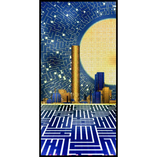 Enigma by CyberSea x Vivid Gallery x OnChainMonkey® #494