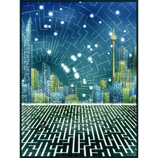 Enigma by CyberSea x Vivid Gallery x OnChainMonkey® #602