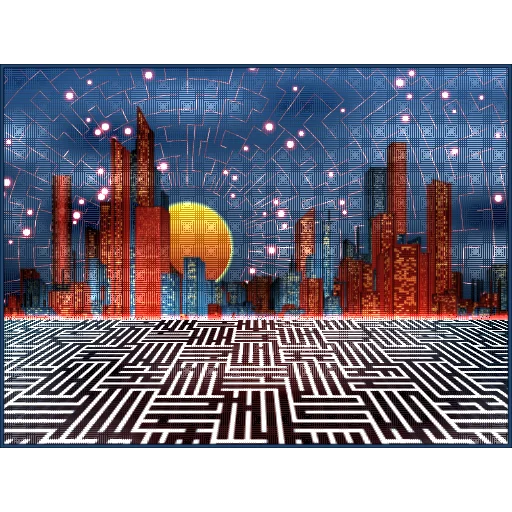 Enigma by CyberSea x Vivid Gallery x OnChainMonkey® #632
