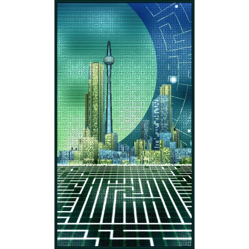 Enigma by CyberSea x Vivid Gallery x OnChainMonkey® #757