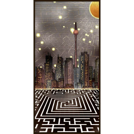 Enigma by CyberSea x Vivid Gallery x OnChainMonkey® #83