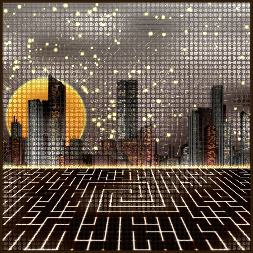 Enigma by CyberSea x Vivid Gallery x OnChainMonkey® #825