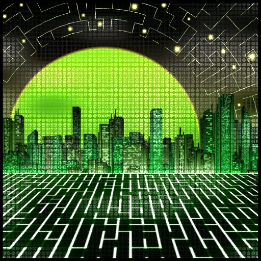 Enigma by CyberSea x Vivid Gallery x OnChainMonkey® #837
