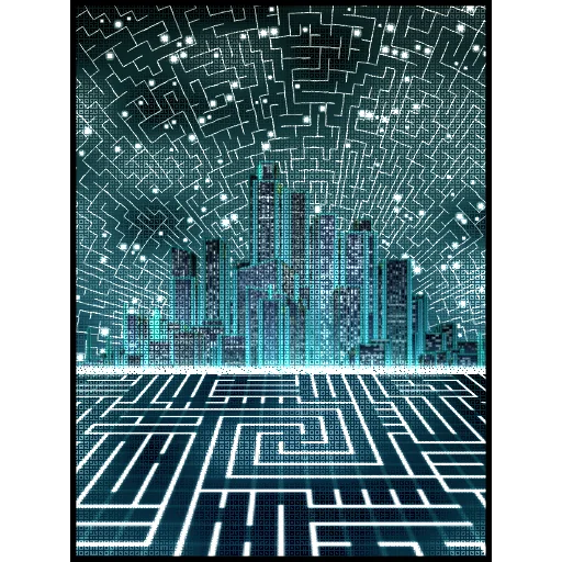 Enigma by CyberSea x Vivid Gallery x OnChainMonkey® #857