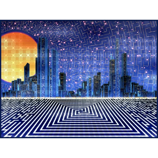 Enigma by CyberSea x Vivid Gallery x OnChainMonkey® #954