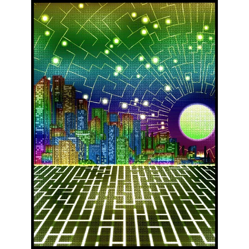 Enigma by CyberSea x Vivid Gallery x OnChainMonkey® #987