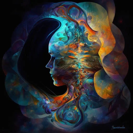 samadhi abstract colors dmt spirits