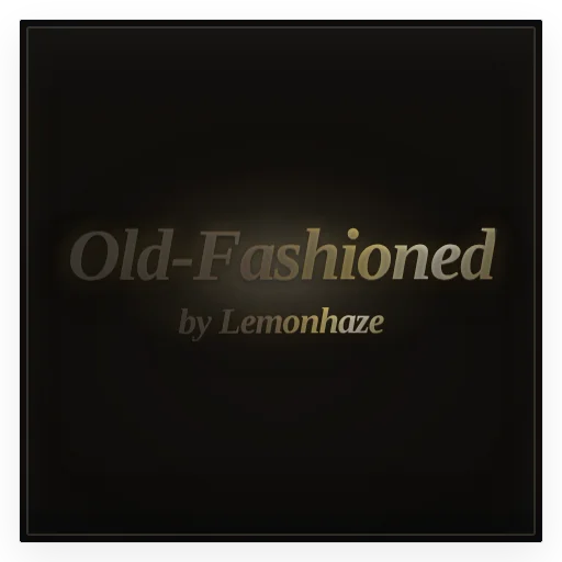 Old-Fashioned by Lemonhaze