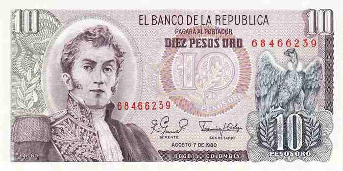 10 Pesos Oro