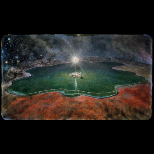 The Prophet at Martian Lake No. 1