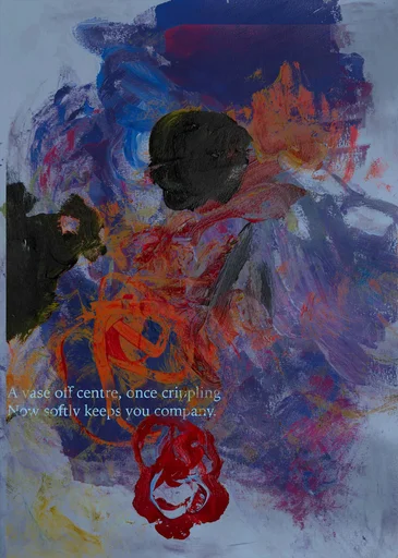 06; Vase, Off Centre by Zoe Louise
