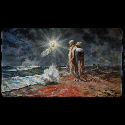 The Prophet at Martian Lake No. 2
