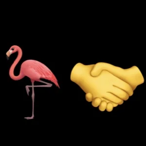 Flamingo Handshake #6