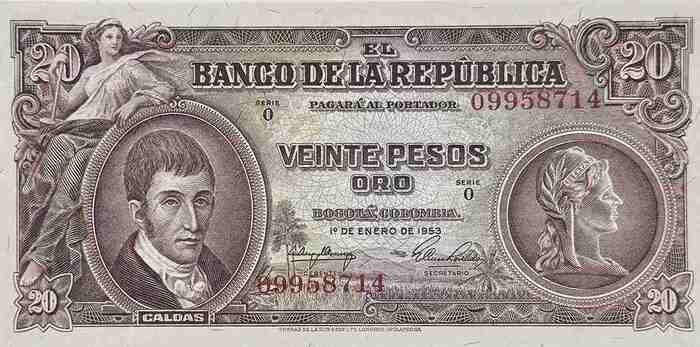 20 Pesos Oro