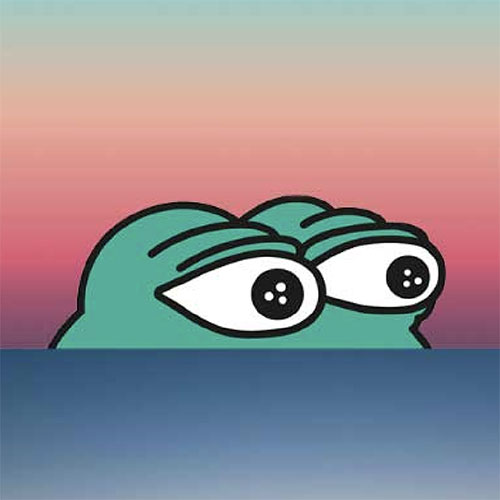 Swimming Pepe