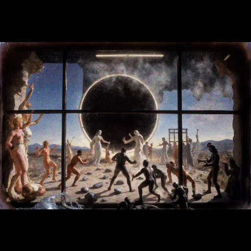The Black Sun at Noon