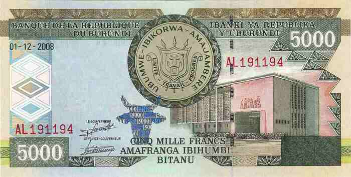 5000 Francs