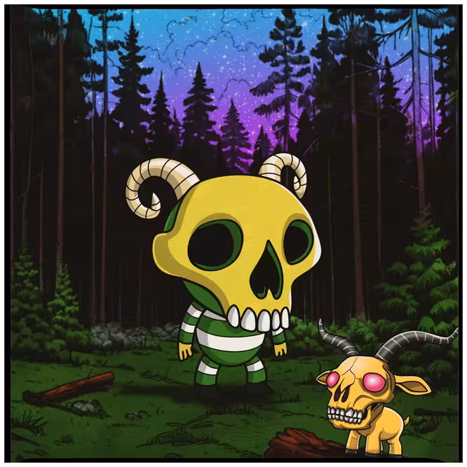 Skull Goats 12