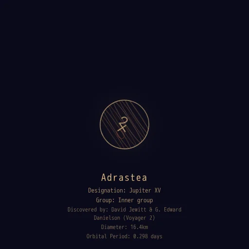 Jovian Rift #6 - Adrastea