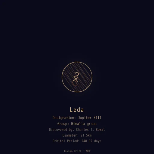 Jovian Rift #13 - Leda