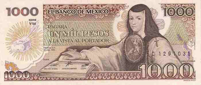 1000 Pesos