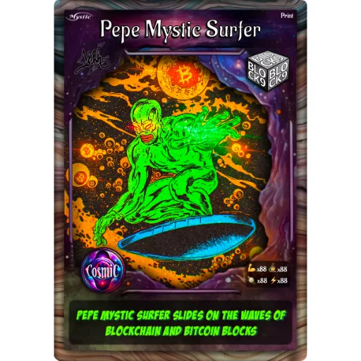 Pepe Mystic Surfer