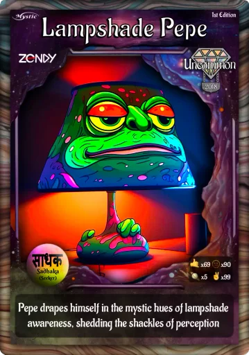 Lampshade Pepe