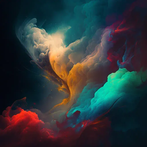 breathless abstract colors