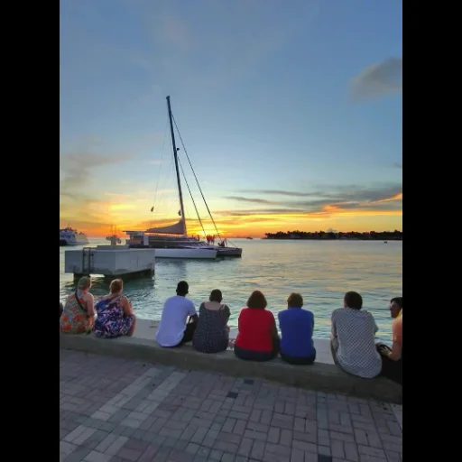Through the Sunset Water