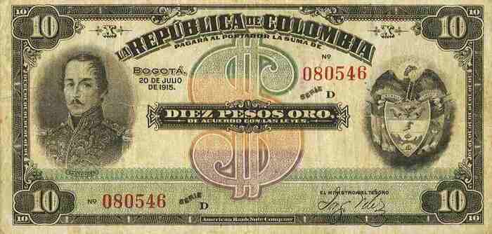 10 Pesos Ouro