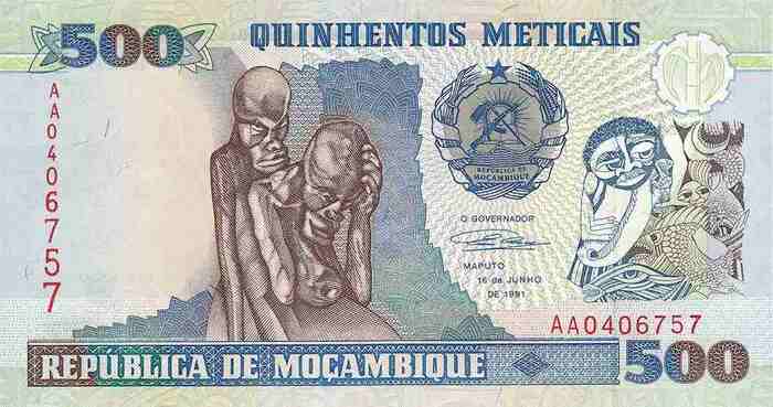 500 Meticais