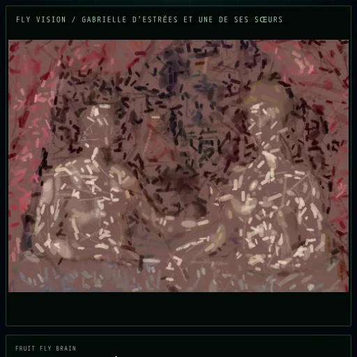 GABRIELLE D ESTREES ET UNE DE SES S URS