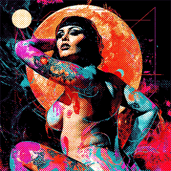 Golden Moon by Empress Trash
