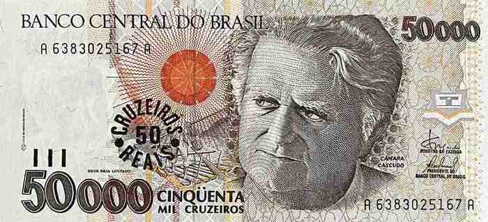 50 Cruzeiros Reais