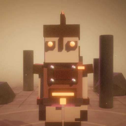 BlockForge Identity #047 - GLADIATOR