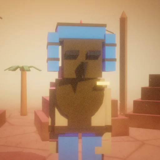BlockForge Identity #079 - PHARAOH