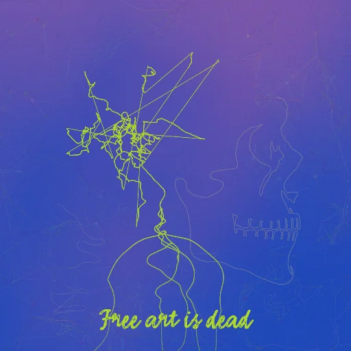Free art is dead