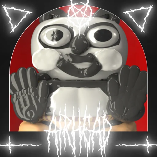 Bedridden Goth Panda