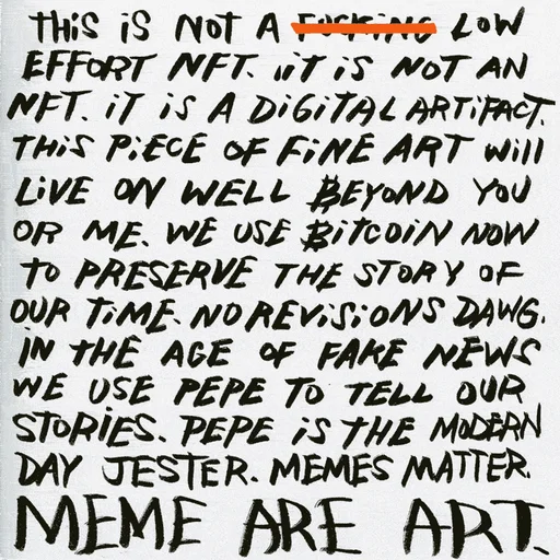 MEME ARE ART