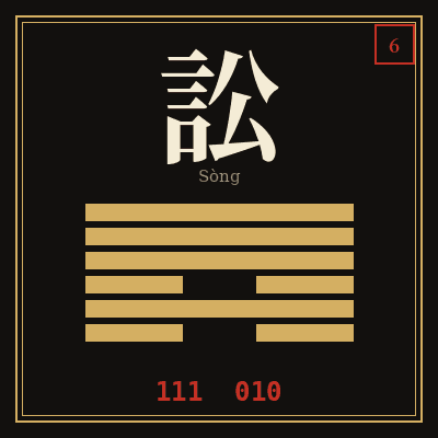 訟